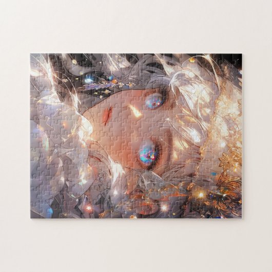 Anime Magical Girl Fantasy Art Puzzle (Horizontal)