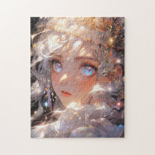 Anime Magical Girl Fantasy Art Puzzle