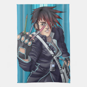 Anime Manga Artist Küchentuch