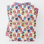 Anime Manga Characters Pattern Geschenkpapier Set (Beispiel)