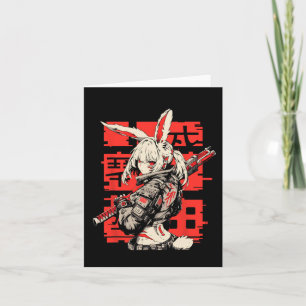 Anime Manga Cyberpunk Ästhetische Techwear Harajuk Karte