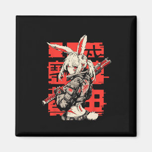 Anime Manga Cyberpunk Ästhetische Techwear Harajuk Magnet