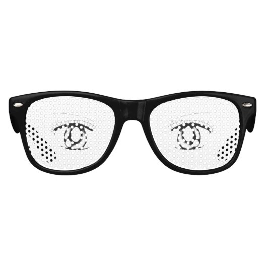 Anime Manga Eye Partybrille (Vorderseite)