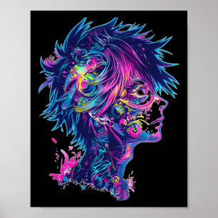 Anime Manga Grafik Illustration Anime Poster