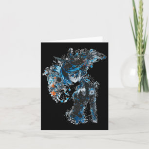 Anime Manga Graphic Blue-eyes Illustration Anime Karte
