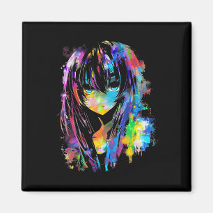 Anime Manga Graphic Colorful Art Anime Magnet