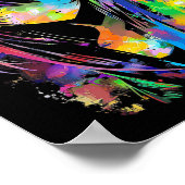 Anime Manga Graphic Colorful Art Anime Poster (Ecke)