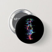 Anime Manga Graphic Colorful Artwork Anime Button (Vorne & Hinten)