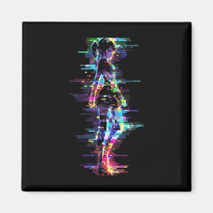 Anime Manga Graphic Colorful Artwork Anime Magnet