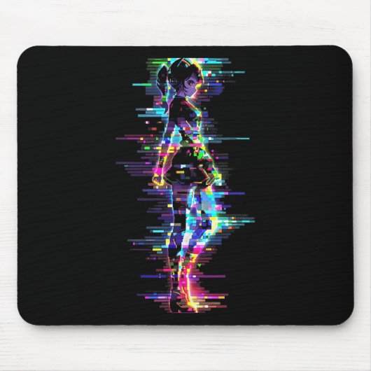 Anime Manga Graphic Colorful Artwork Anime Mousepad (Vorne)
