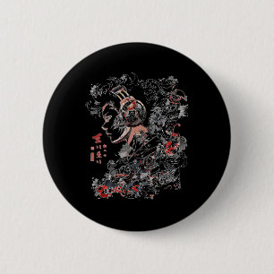 Anime Manga Graphic Headphone Art Anime Button
