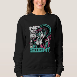 Anime Manga Hunter Girl Comic Sweatshirt