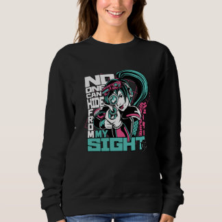 Anime Manga Hunter Girl Comic Sweatshirt