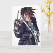 Anime Manga Künstler Karte (Gelbe Blume)