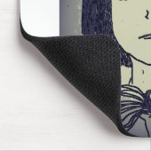 Anime Manga Mädchen in düster Mousepad (Ecke)
