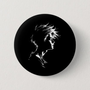 Anime Manga Motif Artwork Anime 1 Button