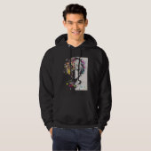 Anime Manga Motif Headphone Artwork Anime Hoodie (Vorne ganz)