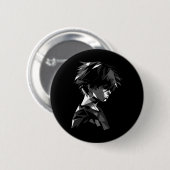 Anime Manga Motif Polygon Artwork Anime Button (Vorne & Hinten)