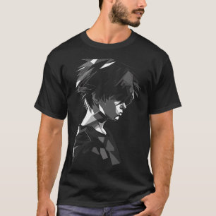 Anime Manga Motif Polygon Artwork Anime T-Shirt