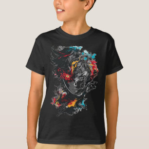 Anime Manga Motif Tattoo Art Anime T-Shirt