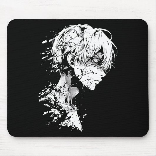 Anime Manga Motif Zeichnend Artwork Anime Mousepad (Vorne)
