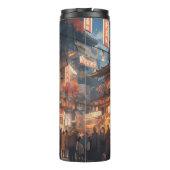 Anime Manga Niedlich Market Scene Inspiriert Tumbl Thermosbecher (Rückseite)