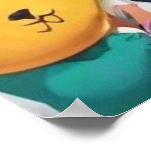 Anime Manga Pop Kunstliebhaber Pop Liebhaber Carto Poster (Ecke)