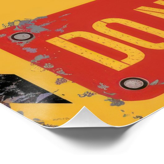 "Anime Marathon In Progress | Do Not Disturb" Poster (Ecke)