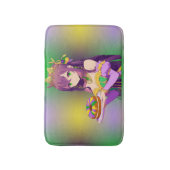 Anime Mardi Gras King cake Badematte (Vorderseite Vertikal)