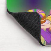 Anime Mardi Gras King cake Mousepad (Ecke)
