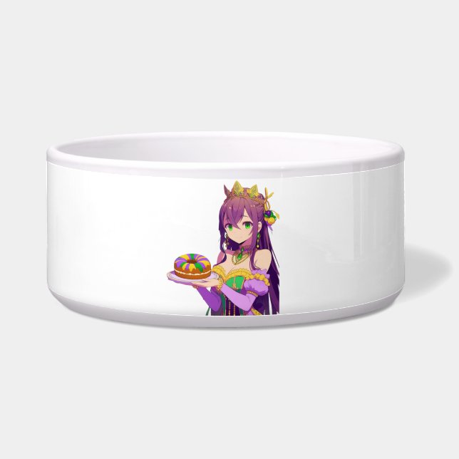 Anime Mardi Gras King cake Napf (Vorderseite)