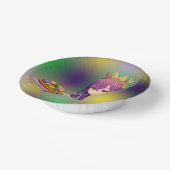 Anime Mardi Gras King cake Pappteller (Gewinkelt)