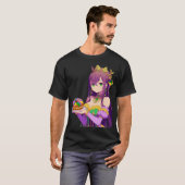 Anime Mardi Gras King cake T-Shirt (Vorne ganz)