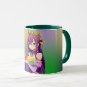 Anime Mardi Gras King cake Tasse (VorderseiteRechts)