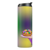 Anime Mardi Gras King cake Thermosbecher (Nach links gedreht)