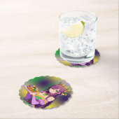 Anime Mardi Gras King cake Untersetzer (Vor Ort)