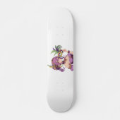 Anime Mardi Gras Maske Skateboard (Vorne)
