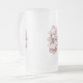 Anime Mattglas Bierglas (Vorderseite Links)
