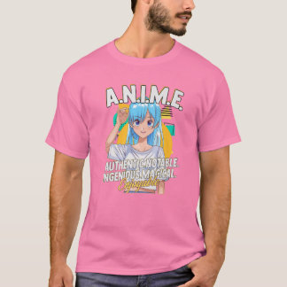 Anime Meaning Authenthic Notable Ingenious Magical T-Shirt