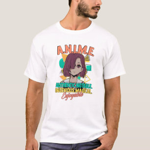 Anime Meaning Authenthic Notable Ingenious Magical T-Shirt