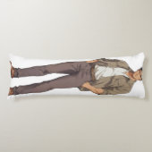 Anime Men Zaddy Seitenschläferkissen (Vorderseite)