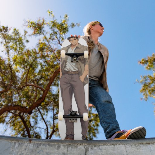 Anime Men Zaddy Skateboard (Außenbereich 1)