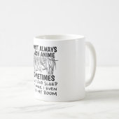 Anime Merch for Men Cute Anime Boys Japanese Kaffeetasse (VorderseiteRechts)