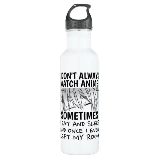 Anime Merch für Männer Niedliche Anime Boys Japani Edelstahlflasche (Vorderseite)