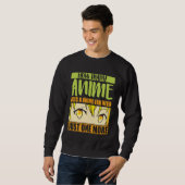 Anime Merch - How Many Anime Does a Anime - Girl A Sweatshirt (Vorne ganz)