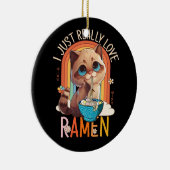 Anime Merch Kawaii Really Liebe Ramen Japanese Noo Keramik Ornament (Rechts)