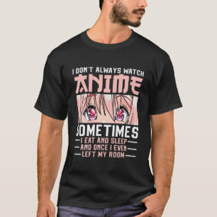 Anime Merch Women Teen Girls Boys ich nicht immer T-Shirt
