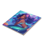 Anime Mermaid Girl Fantasy Art Fliese (Seite)