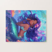 Anime Mermaid Girl Fantasy Art Puzzle (Horizontal)