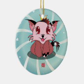 Anime-Miezekatze - Hime, Verzierung Keramikornament (Rechts)